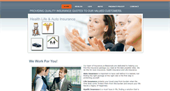 Desktop Screenshot of health-life-autoinsuranceprotection.com